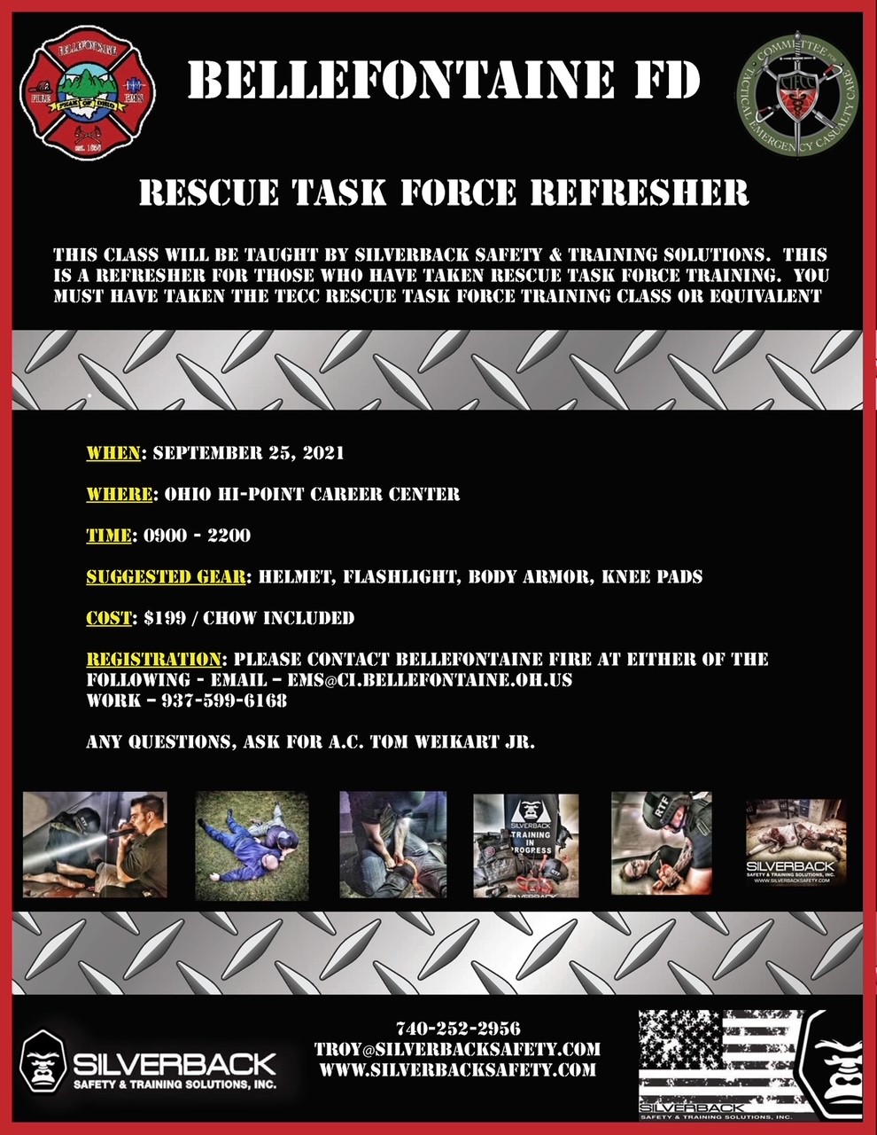 Bellefontaine FD Rescue Task Force Refresher