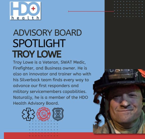 HDO Health Advisory Board Spotlight Troy Lowe Silverback Safety