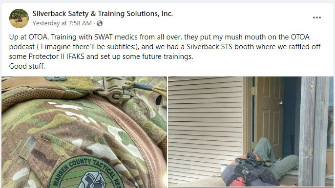 OATA Training Silveback Safety