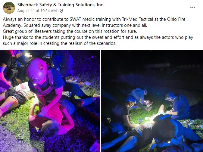 Silverback Safety Training Swat Medic Tri Med