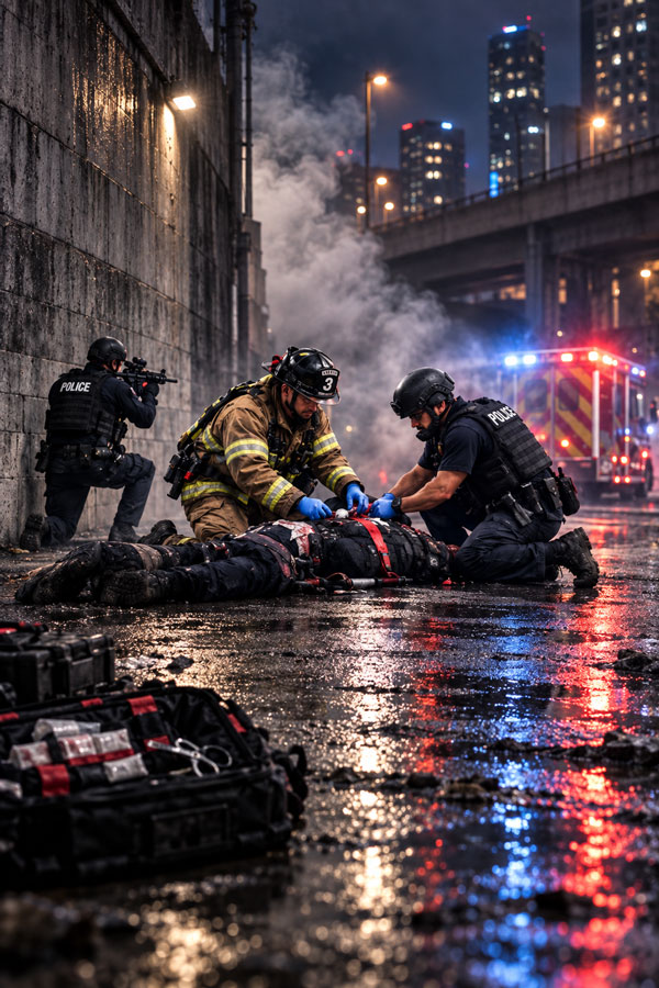 Tactical Emergency Casualty Care Rescue Task Force Training