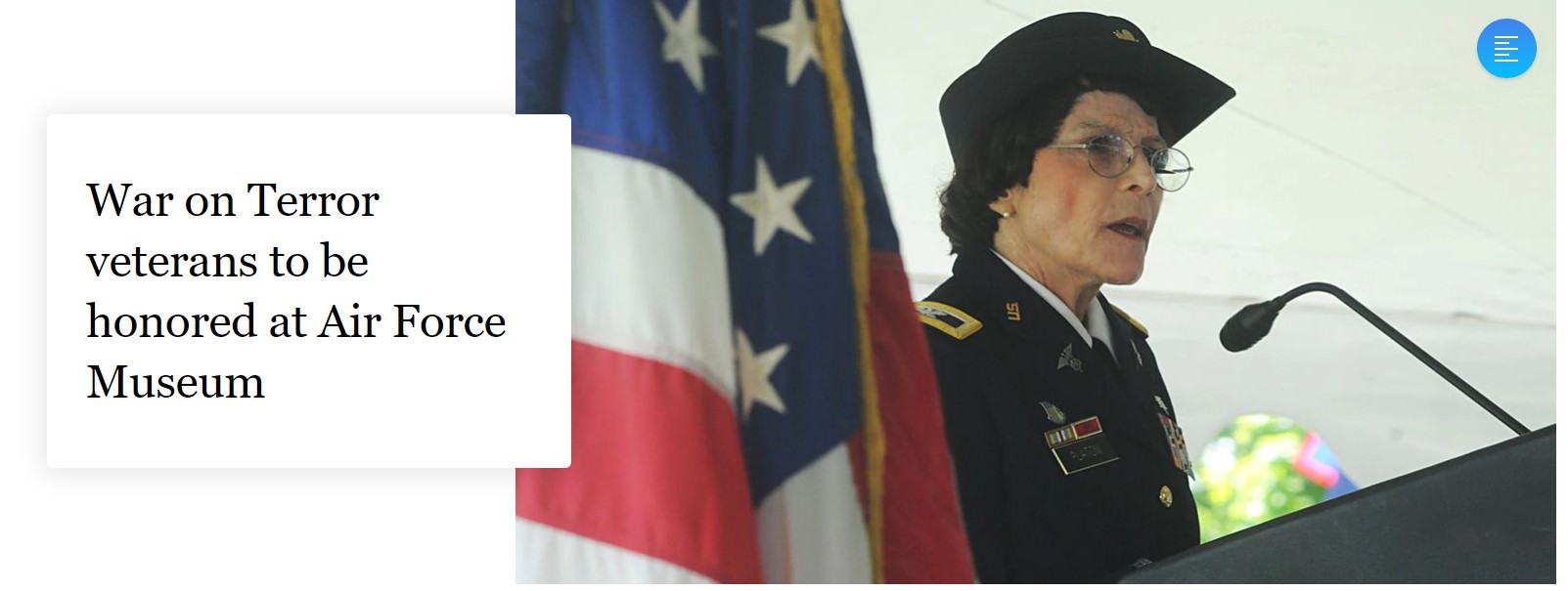 War On Terror Veterans To Be Honored At Air Force Museum